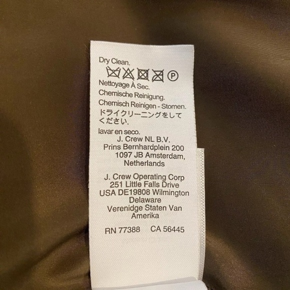 J. Crew Blue Willa Blazer Jacket Career Womens Size 0 - Picture 6 of 7